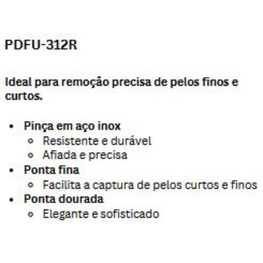 NYBC PINCA PONTA FINA DOURADA