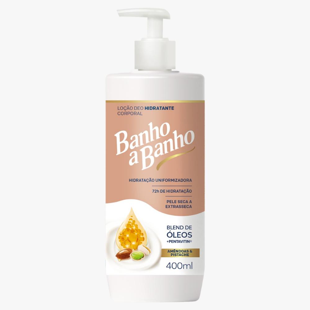 BANHO HIDR. DEO CORP. AMENDOAS E PISTACHE...