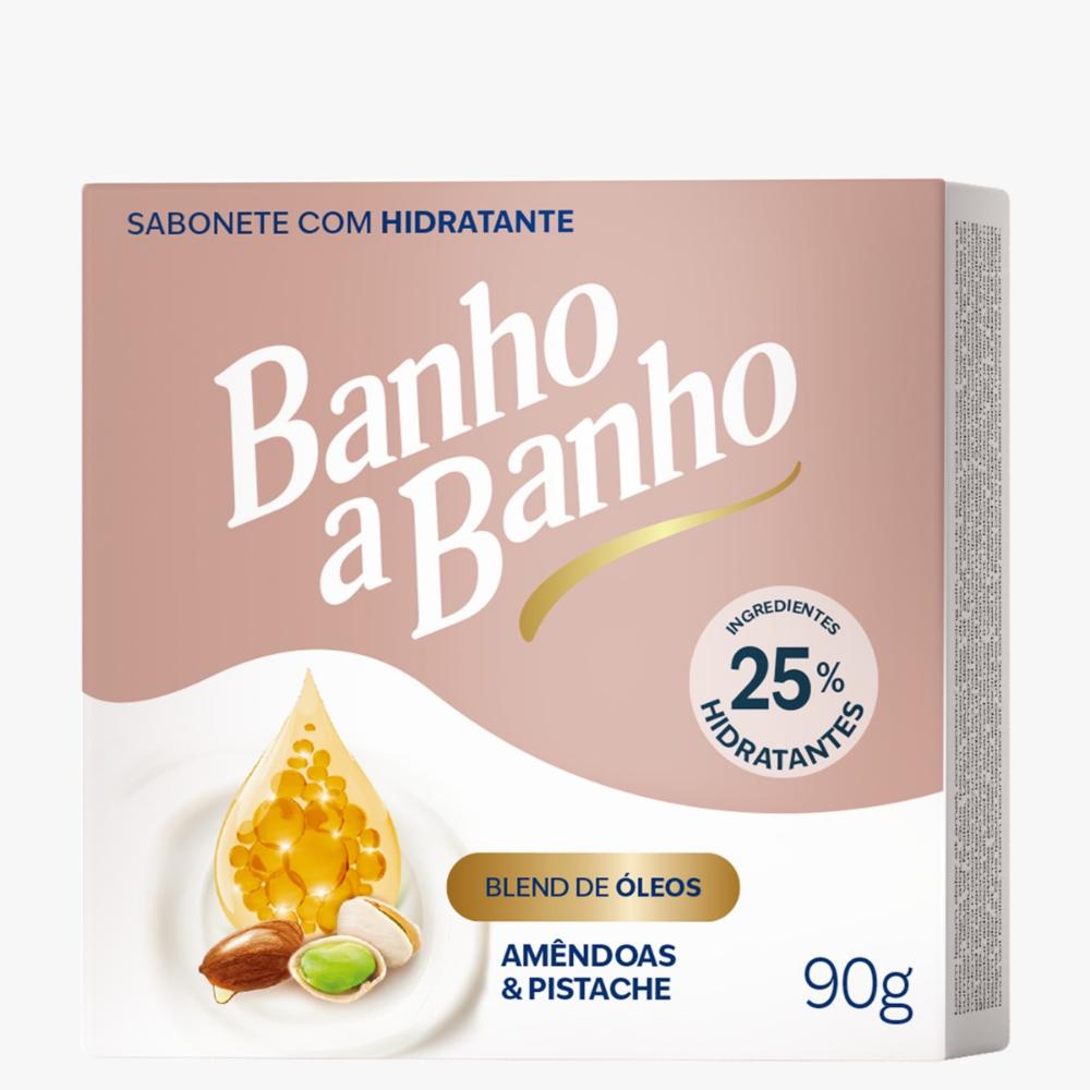 BANHO SAB. BARRA AMENDOAS E PISTACHE 90GR