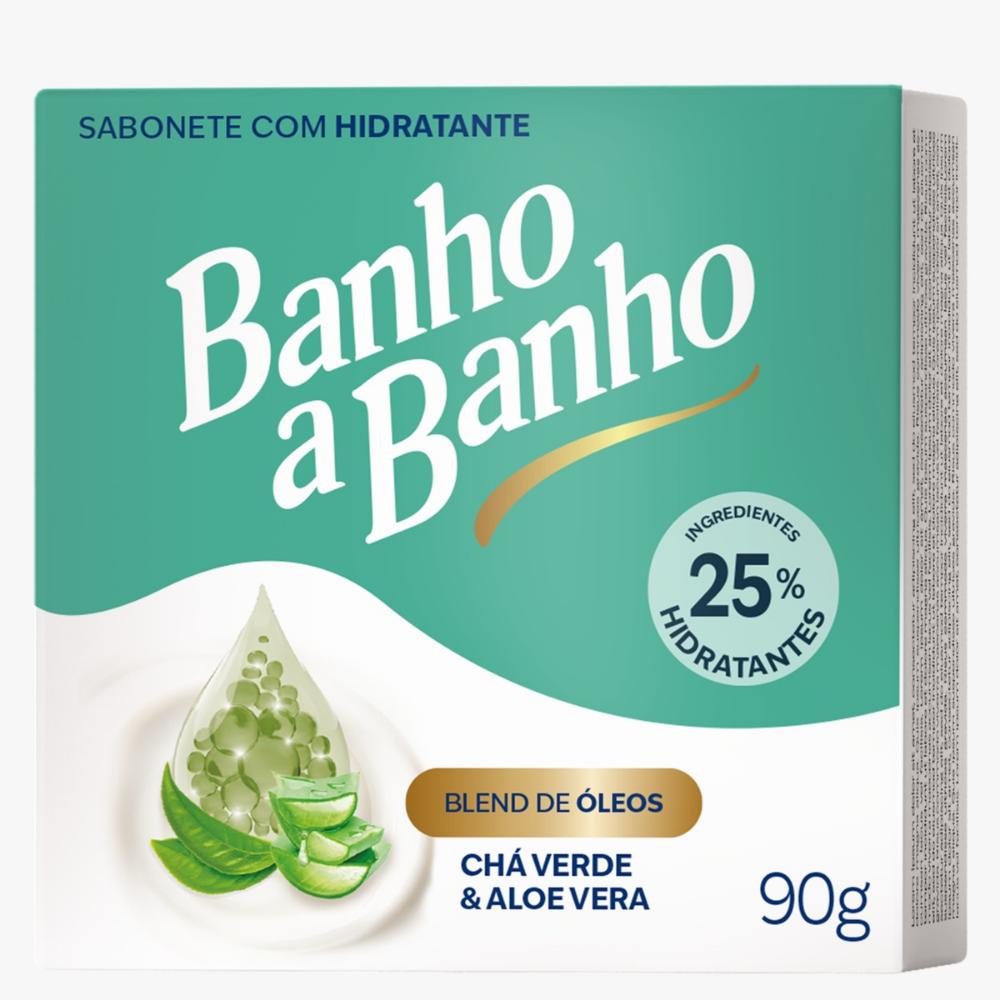 BANHO SAB. BARRA CHA VERDE E ALOE VERA 90GR