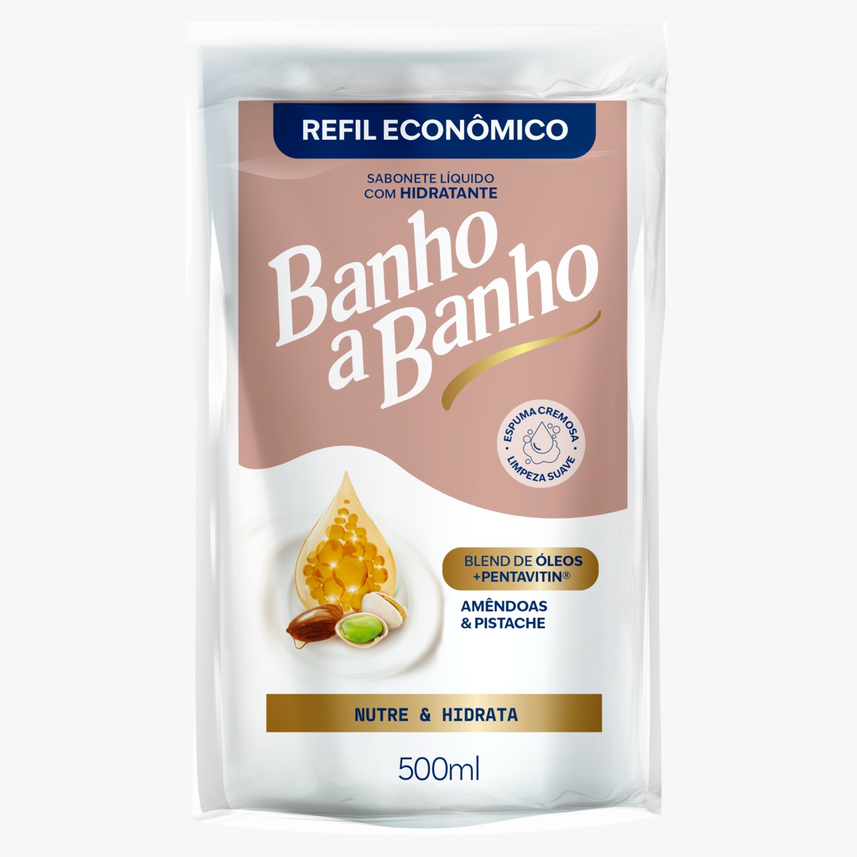 BANHO SAB. LIQ. AMENDOAS E PISTACHE 500ML