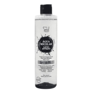 SOUL AGUA MICELAR CARVAO ATIVADO 250 ML