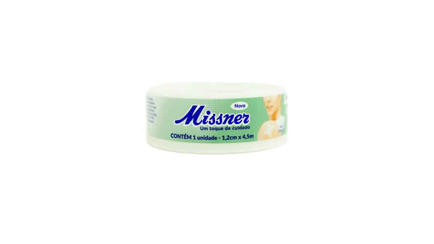 MISSNER FITA MICROP. BRANCA 1,2 CM X 4,5 M