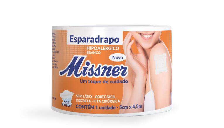 MISSNER ESP. IMP BEGE 5 CM X 4,5 M