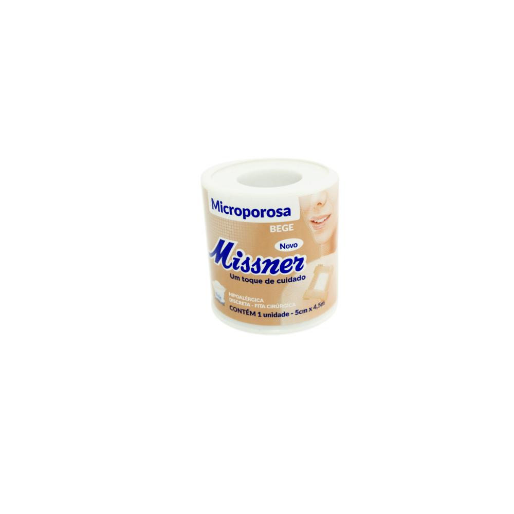 MISSNER FITA MICROP. BEGE 5,0 CM X 4,5 M