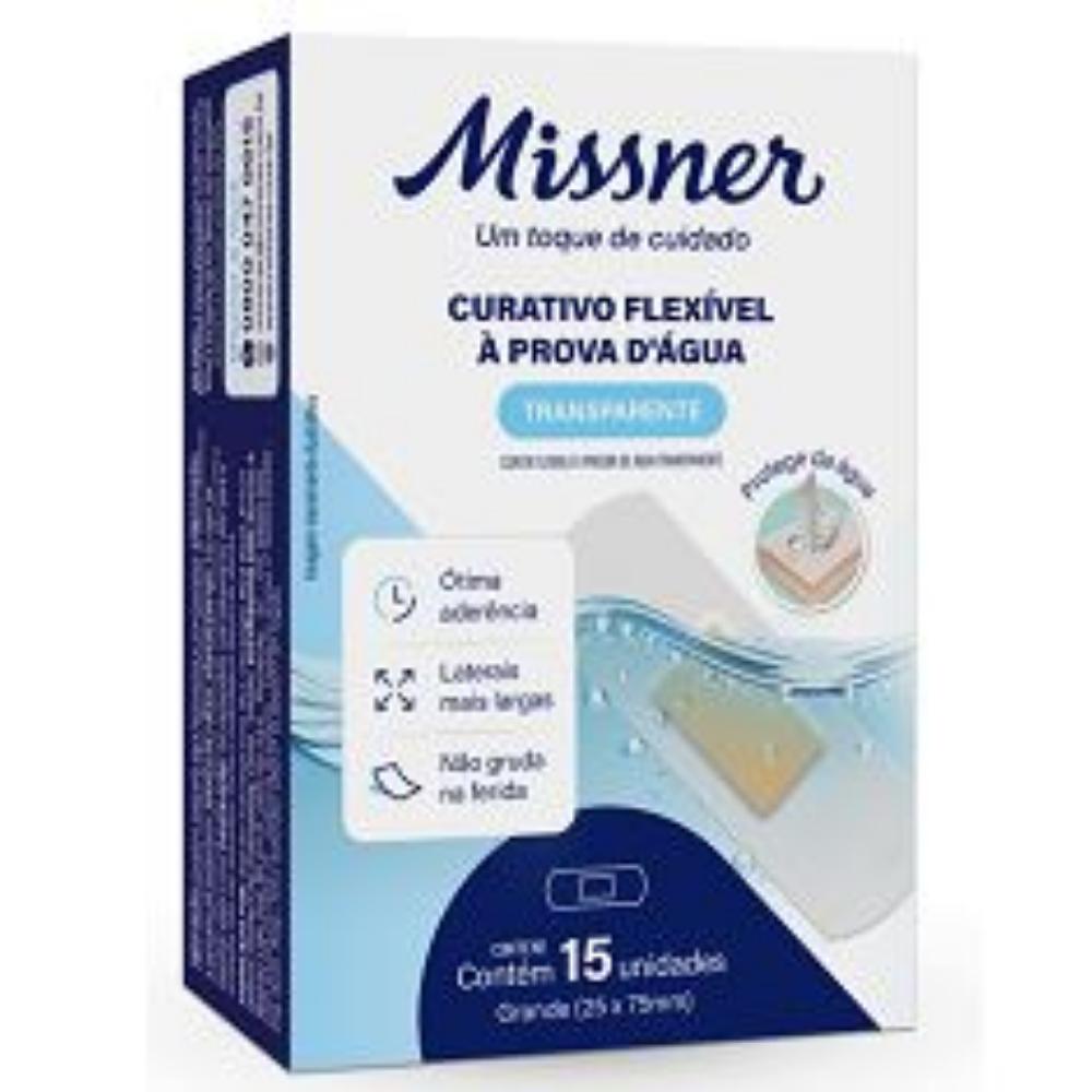 MISSNER CURATIVO A PROVA D AGUA COM 15 UND