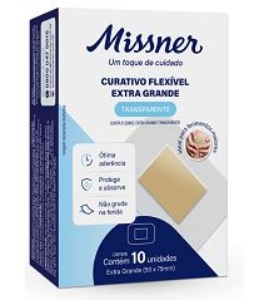 MISSNER CURATIVO EXTRA GRANDE COM 10 UND