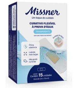 MISSNER CURATIVO A PROVA D AGUA COM 15 UND