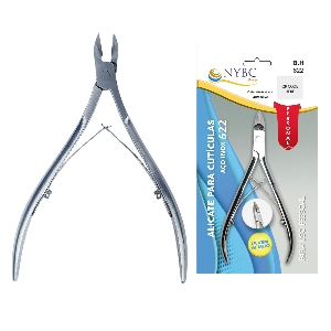 NYBC ALICATE CUTICULA MOLA DUPLA ACO INOX