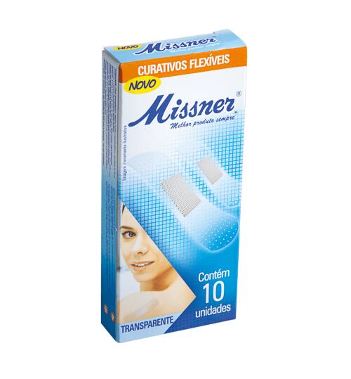 MISSNER CURATIVO TRANSP. COM 10 UND