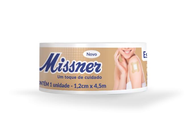MISSNER ESP. IMP BEGE 1,2 CM X 4,5 M