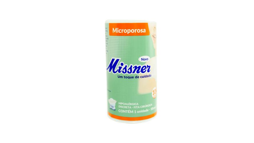MISSNER FITA MICROP. BRANCA 10,0 CM X 4,5 M